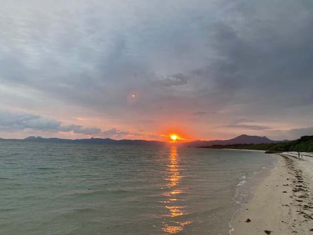 石垣島の朝焼け