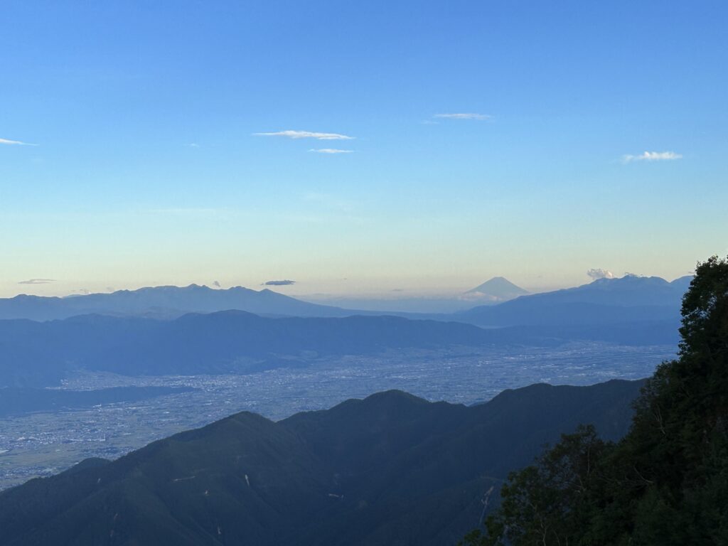山の上からの景色