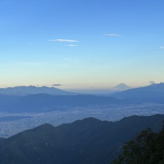 山の上からの景色